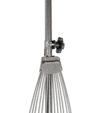 Граблі віялові розсувні ГОСПОДАР 500х340 мм, 15 зубів, з держаком (14-6296)