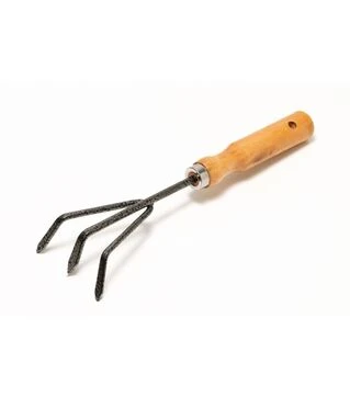 Культиватор садовый MASTERTOOL 250х90 мм с деревянной ручкой (14-6190)