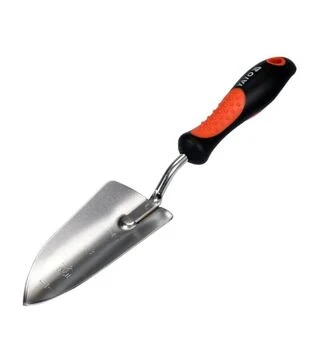 Лопатка садова YATO хромована, з ергономічною ручкою, 340 мм (YT-8886)