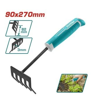 Грабельки садовые TOTAL THFTR1008, 270 мм (THFTR1008)