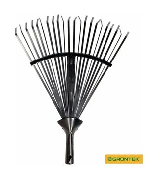 Граблі віялові GRUNTEK RS-31/47 сталеві регульовані, без ручки (295310470)