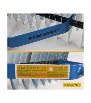 Грабли фрезеровальные GRUNTEK Urchin двухсторонние, 36 см, без ручки (295032036)