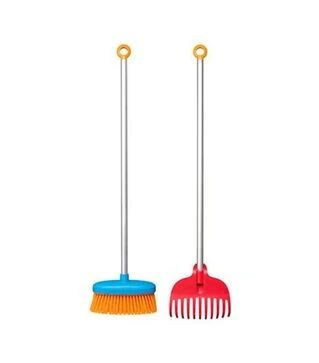 Набор детский MyFirst Fiskars, метла + грабли (1062474)