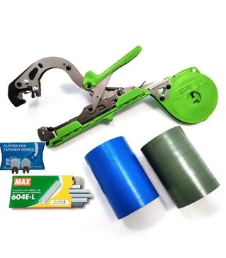 Степлер садовий MAX HT-B1 + скоби, стрічка 20 шт + ножі 2 шт