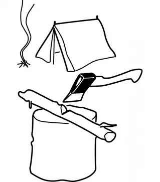 Сокира туристична Bahco 400 мм (HGPS-1.0-400)