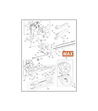 Пружина для садових степлерів Max HT-R1/B1/R45C, №28 (KK34099)