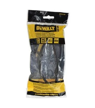 Садовые очки DeWALT Crosscut, прозрачные (DPG100-1D)