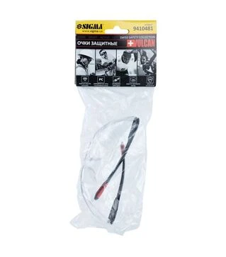 Очки защитные Sigma Vulcan anti-scratch, anti-fog, прозрачные (9410481)