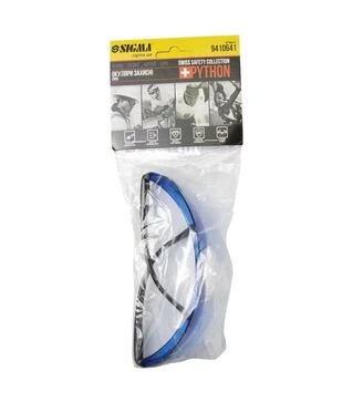 Окуляри захисні Sigma Python anti-scratch, сині (9410641)