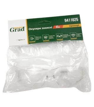 Очки защитные Grad Bee anti-scratch прозрачные (9411625)