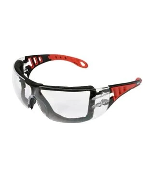 Очки защитные YATO прозрачные, с усиленными эластичными скобками (YT-73700)