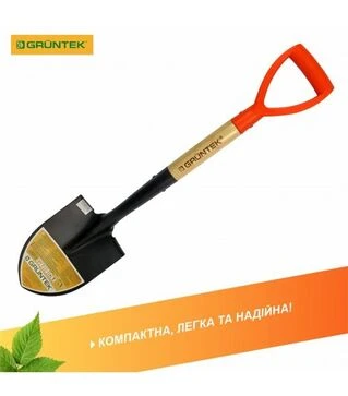 Лопата штыковая автомобильная GRUNTEK Дегу (295720268)