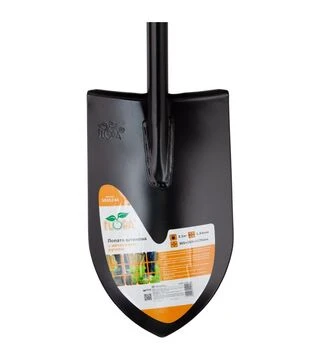 Лопата штикова Flora Американка з металевою ручкою 365&times;210&times;1170мм, 2,1кг (5045244)