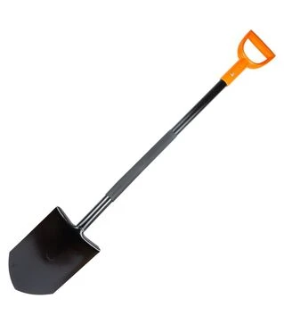 Лопата штикова Flora з металевою ручкою 285×195×1170мм, 2,0кг (5045324)