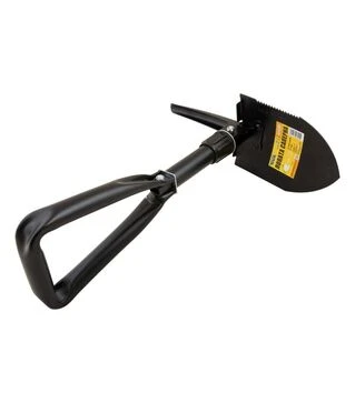 Лопата складана MASTERTOOL 110х160х460 мм, з чохлом (14-6281)