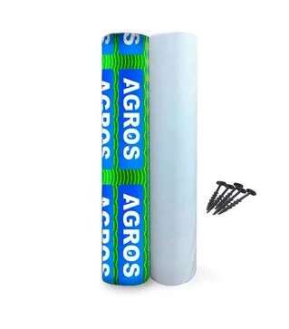 Пленка тепличная Agros, 150 мкм, 10х25 м (180174)