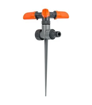 Дождеватель круговой Flora на металлическом колышке ABS+AL (5013284)