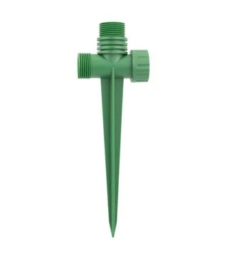 Дощувач круговий Grad на пластиковому кілочку з верхньою подачею ABS (5014105)