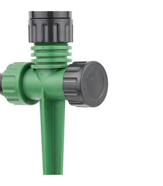 Дождеватель круговой Grad на пластиковом колышке с боковой подачей ABS (5014115)