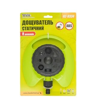 Ороситель для полива MASTERTOOL мультифункциональный, 1/2&quot;, 11 м, на пьедестале (92-9334)