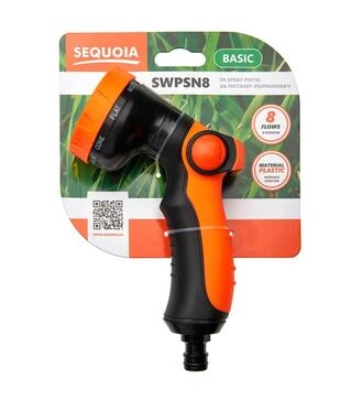 Пистолет для полива SEQUOIA, 8-режимный (SWPSN8)