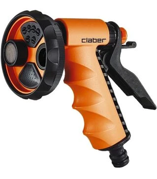 Пістолет-розпилювач Claber ERGO, 4 типи струменю (93910000)