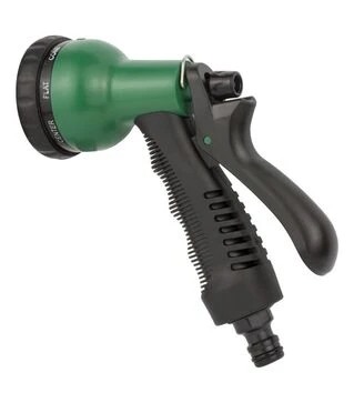 Пістолет-розпилювач Grad, 8 режимів lite  ABS+TPR (5012435)