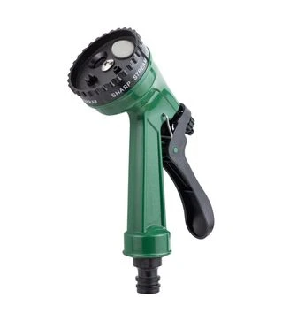 Набір для поливу Grad: пістолет-розпилювач 4 режими, 2 конектори &frac34;" + адаптер &frac12;-&frac34;" ABS (5012585)