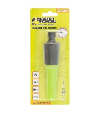 Насадка для поливу MASTERTOOL DEW LINE пряма 1/2&quot;, з регулюванням напору (92-9305)