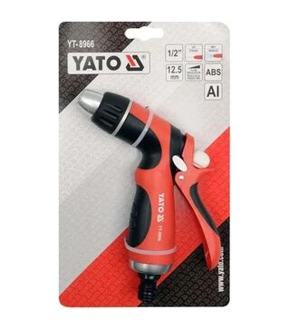 Пістолет для поливу YATO 1/2", з регулятором інтенсивності (YT-8966)