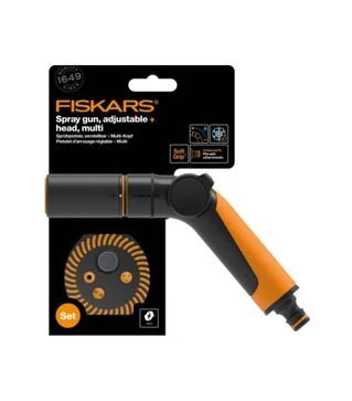 Пістолет-розпилювач регульований Fiskars + мультифункціональна насадка (1065494)