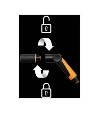 Пістолет-розпилювач регульований Fiskars + мультифункціональна насадка (1065494)