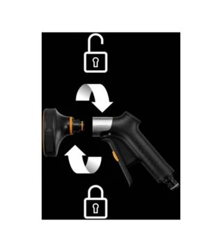 Пістолет-розпилювач Fiskars FiberComp Multi, переднє керування (1067195)
