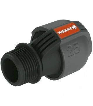 Соединитель для труб GARDENA, 25мм (02763-20.000.00-UA)
