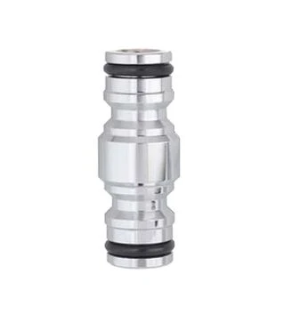 Адаптер двосторонній Claber для конектора поливального шлангу, метал (96060000)