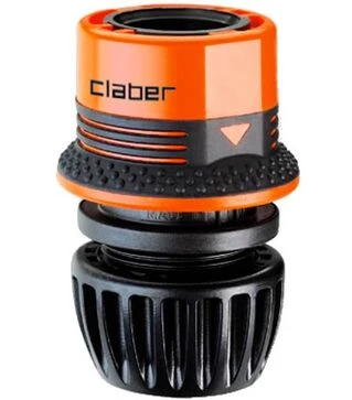 Конектор Claber Ergogrip 1/2&quot;-5/8&quot; для поливального шлангу (85430000)