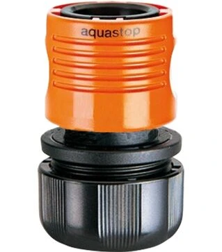 Коннектор Claber 3/4&quot; для поливочного шланга с системой аквастоп (86040000)
