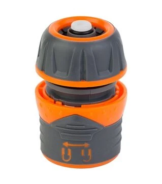 Коннектор Flora ½&quot; быстросъемный для шланга ½&quot; аквастоп с замком ABS+TPR (5015434)