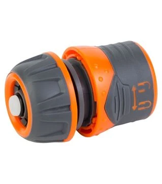 Коннектор Flora ½&quot; быстросъемный для шланга ½&quot; аквастоп с замком ABS+TPR (5015434)