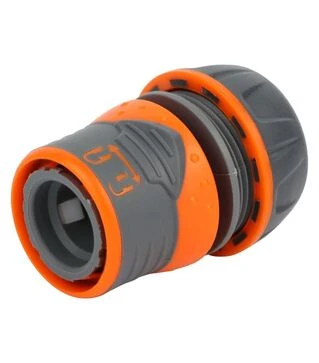 Конектор Flora ½&quot; швидкознімний для шланга ¾&quot; аквастоп з замком ABS+TPR (5015454)