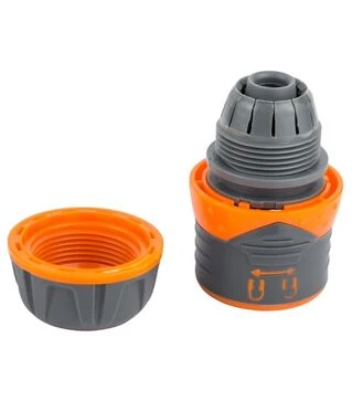 Конектор Flora ½&quot; швидкознімний для шланга ½&quot; з замком ABS+TPR (5015464)