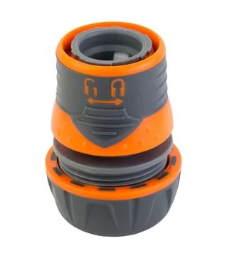 Коннектор Flora ½&quot; быстросъемный для шланга ¾&quot; с замком ABS+TPR (5015484)