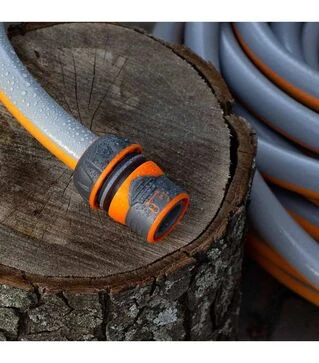 Коннектор Flora ½&quot; быстросъемный для шланга ¾&quot; с замком ABS+TPR (5015484)