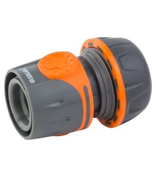 Конектор Flora ½&quot; швидкознімний для шланга ¾&quot; аквастоп ABS+TPR (5015514)