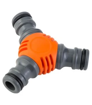 Трійник Flora для конектора ½&quot; ABS+TPR (5015694)