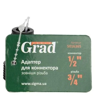 Адаптер для коннектора Grad ½&quot; с/р ¾&quot; ABS (5016365)