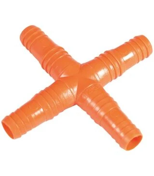 З&#039;єднувач для шланга хрестовий MASTERTOOL 1/2&quot;-5/8&quot; (92-9070)