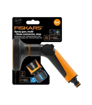 З'єднувач Fiskars 1/2-5/8", з аквастопом (1027079)