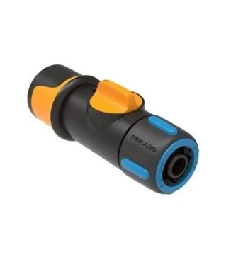 З'єднувач для шланга Fiskars 1/2-5/8", з клапаном (1027086)