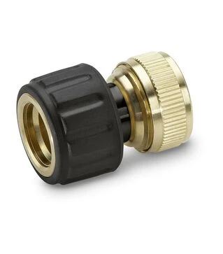 Конектор швидкознімний латунний Karcher 3/4", з Aqua Stop (2.645-018.0)